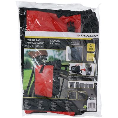 6. Dunlop bicycle bag pannier 1042305