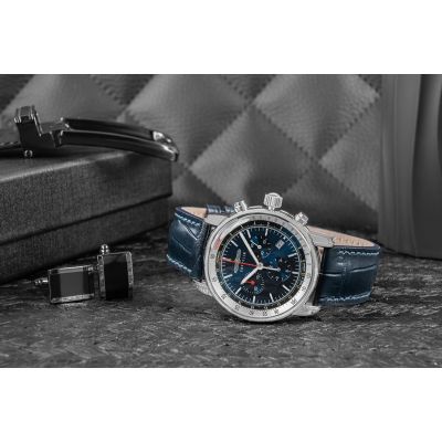 6. Men's Watch ZEPPELIN LZ14 Marine Chronograph 8888-3 + BOX