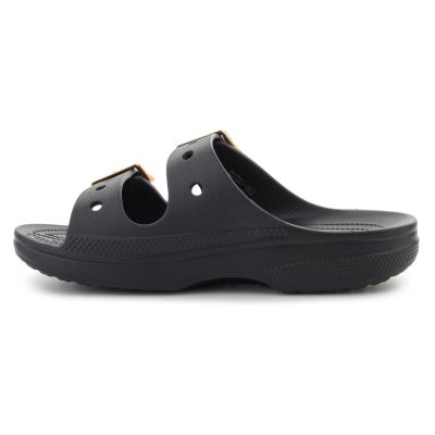4. CROCS SATURDAY METALLIC BUCKLE SANDAL IN BLACK 213316-001