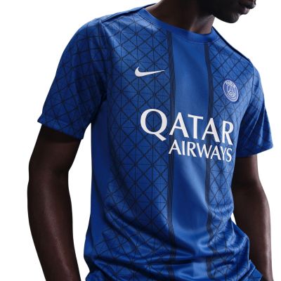 3. Nike Men's PSG Academy Pro Home Blue Jersey HJ7150 406