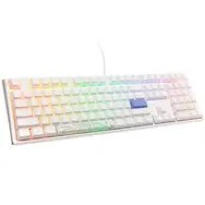 11. Ducky One 3 Classic Gaming Keyboard USB US English White