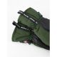 2. VIKING Lars Men's Ski Gloves, Green with Black Leather