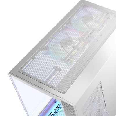 8. MODECOM VOLCNO PANORAMA MIDI CASE WHITE