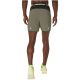 3. ASICS Fujitrail All Over Print 5IN Short 2011D392-300 Green L