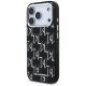 2. Karl Lagerfeld IML KL Monogram MagSafe Case for iPhone 17 Pro - Black