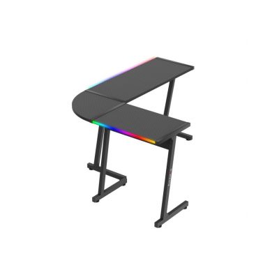 4. Huzaro Hero 6.0 Black RGB Gaming Desk