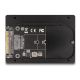 4. DeLOCK Converter 2.5” U.2 SFF-8639 to M.2 NVMe with Key M - 7 mm height