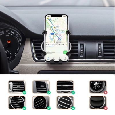 5. Ugreen gravity car phone holder black (80871)