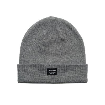 Jack&Jones Jacdna Beanie Noos M 12092815 gray
