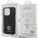 8. Guess 4G Silicone Logo Strass Case for iPhone 13 Pro Max - Black