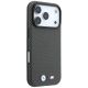 4. BMW M Quadrille Kevlar Metal Logo MagSafe Case for iPhone 17 Pro / 18 Pro - Gray
