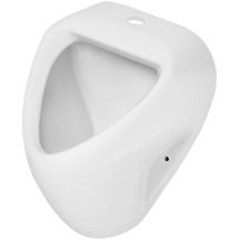 Wall-hung urinal - water connection from above