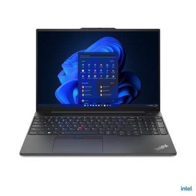 Lenovo ThinkPad E16 i5-1335U 16"WUXGA TouchIPS 300nits 16GB DDR4 SSD512 Iris Xe Cam1080p 47Wh Backlit Kb FgPr W11Pro Graphite Black (REPACK) 2Y