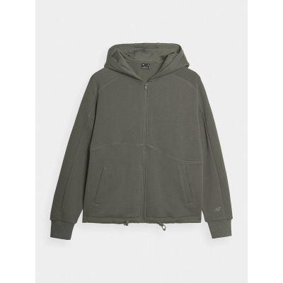 8. Women's sweatshirt with a hood, 4F 4FRAW24TSWSF2055-43S