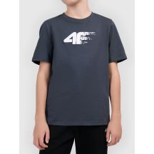 Boy's printed T-shirt 4F 4FJWAW26TTSHM3515-23S