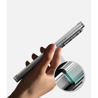 7. Ringke Fusion Flap Magnetic MagSafe Case for Samsung Galaxy Z Fold 8 Ultra - Clear