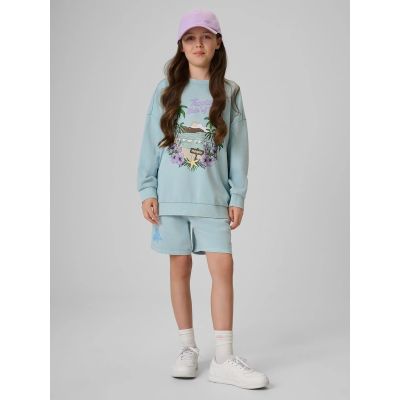 3. Girls' sweatpants 4F 4FJRSS26TSHOF0925-33S