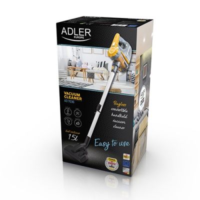 2. Adler AD 7036 handheld vacuum cleaner (600W; gray)