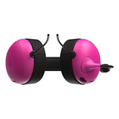 8. PDP Nebula Wired Headband Gaming Headset Black, Pink