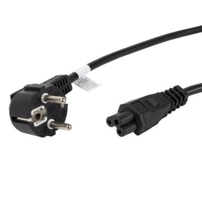 LANBERG LAPTOP POWER CABLE CEE 7/7 -> C5, 1.8M (MIKI/CLOVER)