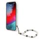 5. Guess GUHCP12LKPSWH iPhone 12 Pro Max 6.7" Transparent Hardcase White Pearl