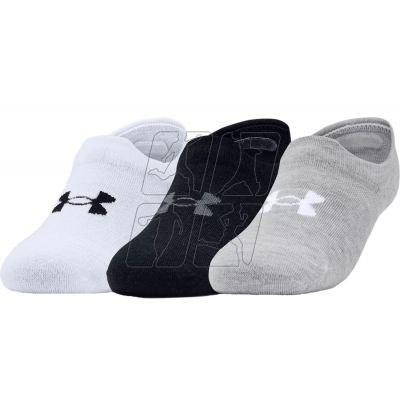 4. Under Armour Ultra Lo Socks 1351784-100 białe 36-41