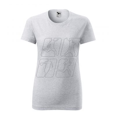 3. Malfini Classic New W T-shirt MLI-13303 light gray melange