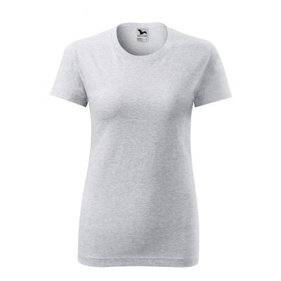 3. Malfini Classic New W T-shirt MLI-13303 light gray melange