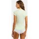 6. Women's Odlo ACTIVE F-DRY LIGHT BL TOP crew-neck short-sleeve T-shirt, green