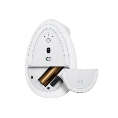 47. Logitech Lift Vertical White mouse