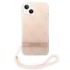 2. Guess GUOHCP14MH4STP iPhone 14 Plus 6.7 "pink / pink hardcase 4G Print Strap