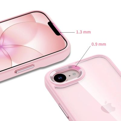 3. Tech-Protect Magmat Case for iPhone 16e / 17e - Transparent Pink