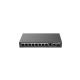 Ruijie Networks RG-ES210GS-P Managed L2 Gigabit Ethernet (10/100/1000) Network Switch with PoE Support, Black
