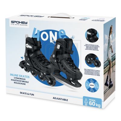 12. Spokey 4in1 4One Jr SPK-944648 inline skates size 39-43