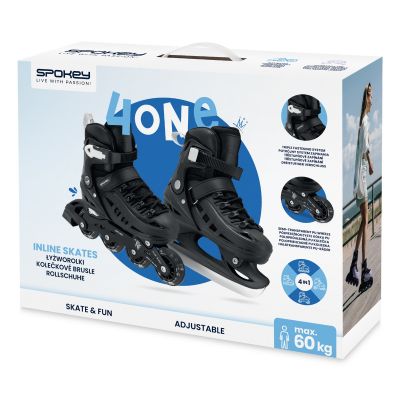 12. Spokey 4in1 4One Jr SPK-944648 roller skates size 39-43