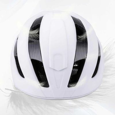 6. Wozinsky MTB bicycle helmet with removable visor, lightweight L - black and white