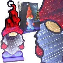 MIRROR DECORATION WITH LED DIODES INFINITY MIRROR EFFECT DWARF
