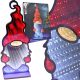 MIRROR DECORATION WITH LED DIODES INFINITY MIRROR EFFECT DWARF