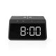 2. Nedis WCACQ30BK Alarm Clock Digital Alarm Clock Black