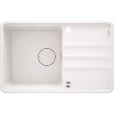 Single-bowl granite sink with drainer ZKM_A113 5907650831020