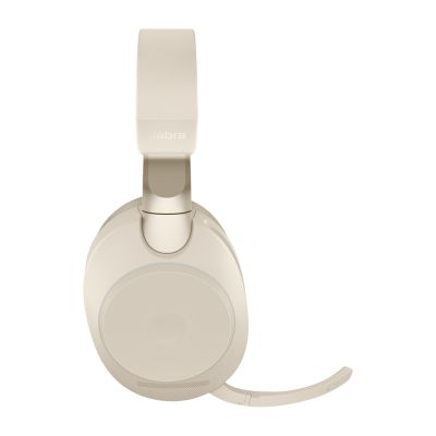 3. Jabra Evolve2 85 UC Stereo Link380a Over-Ear Headphones, Beige