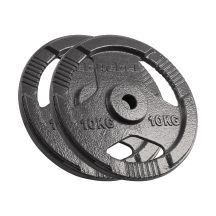 Cast Iron Weight Plate Set 2 × 10 kg, 31 mm Bore