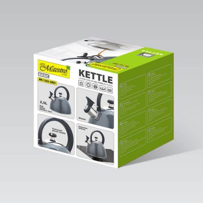 6. Kettle 2.5L MR-1302-GREY MAESTRO