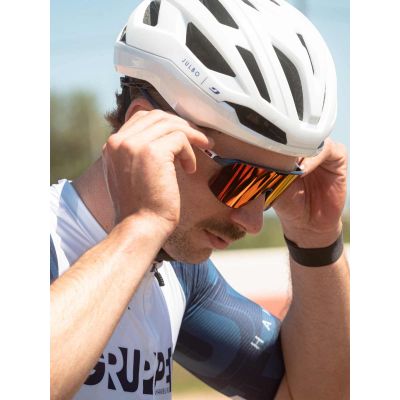 2. Density Glasses - Matte Blue/White/Red | Spectron 3 Ml Red