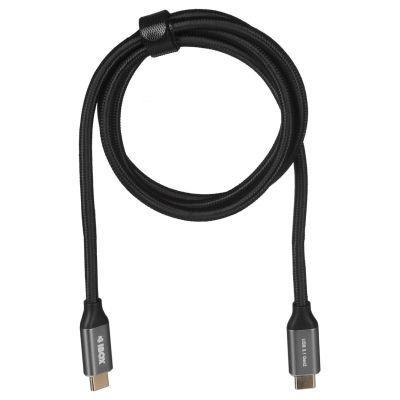 2. IBOX IKUMTC31G2 cable (USB type C - USB type C; 1m; black)