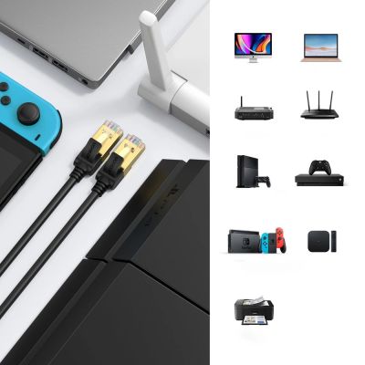 6. Ugreen NW107 RJ45/Cat 7 F/FTP Network Cable 5m - Black