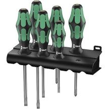 Kraftform Lasertip Screwdriver Set with Hanger, 6 Pieces