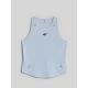 6. Women's quick-drying regular training top 4F 4FRAW26TFSLF1269-34S