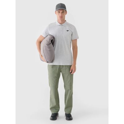 3. Men's regular polo shirt 4F 4FWMM00TPTSM367-27M