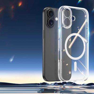 4. Dux Ducis Clin Mag Case for iPhone 17 Compatible with MagSafe - Transparent